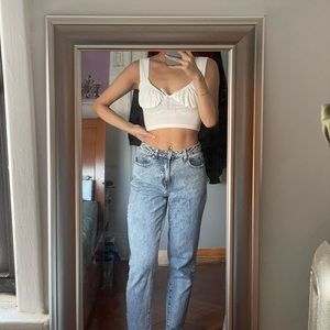 Princess Polly Zaiden Straight Leg Jeans